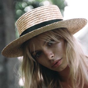 Lack of Color- Spencer Boater Hat